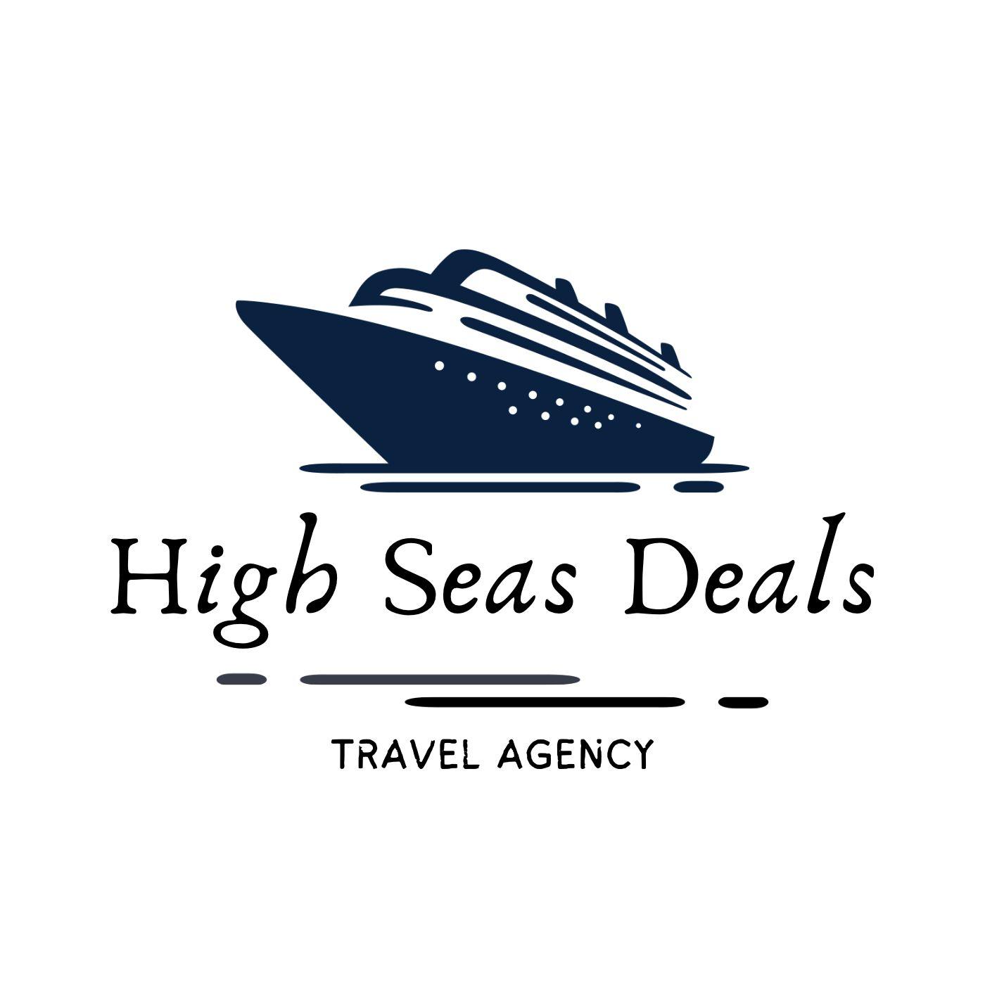 High Seas Deals Logo (blk-wht Album Cover)